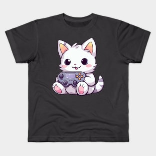 Kawaii Kitty Cat Kids T-Shirt